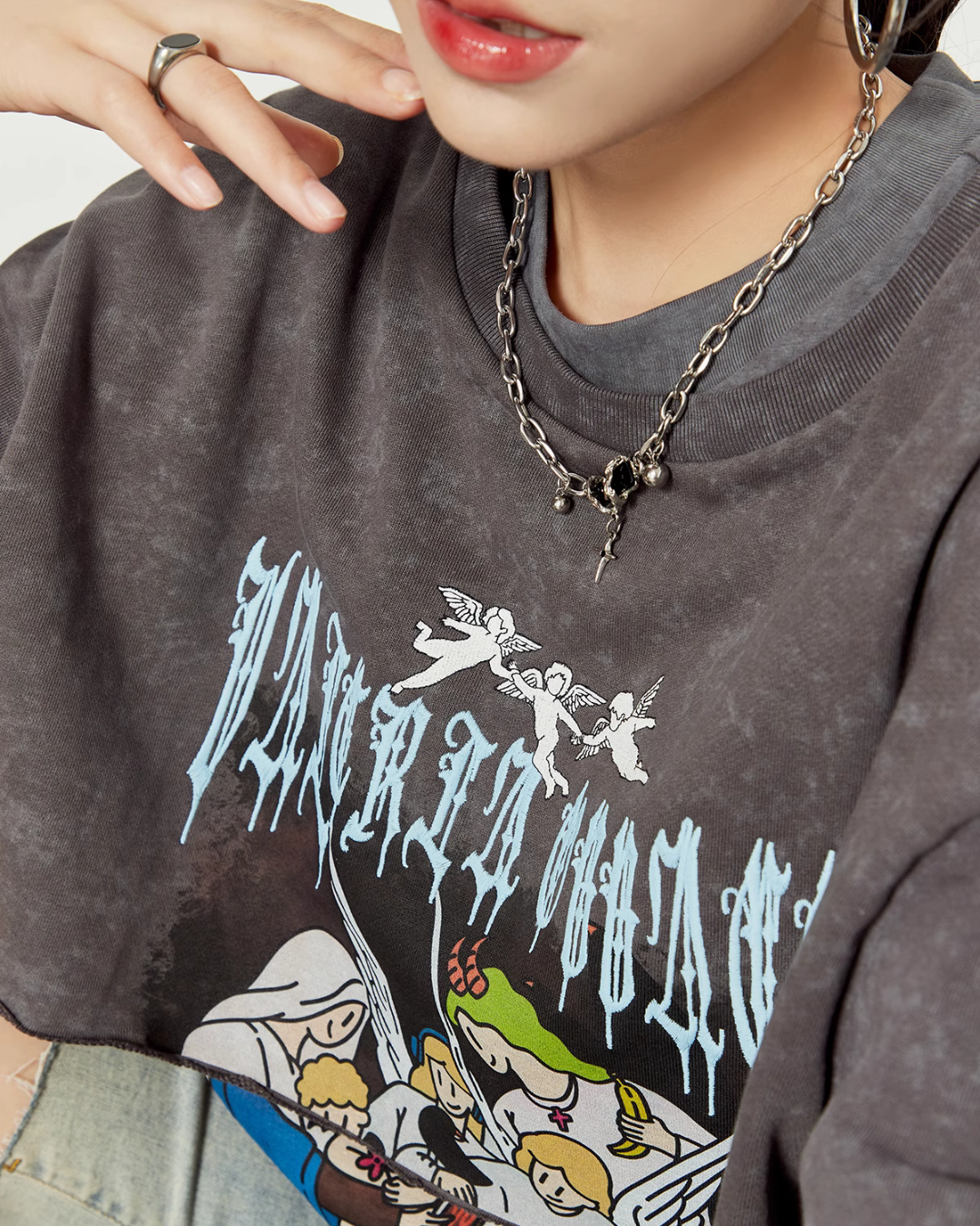 Vintage Unique Printed T-Shirt LLA0113