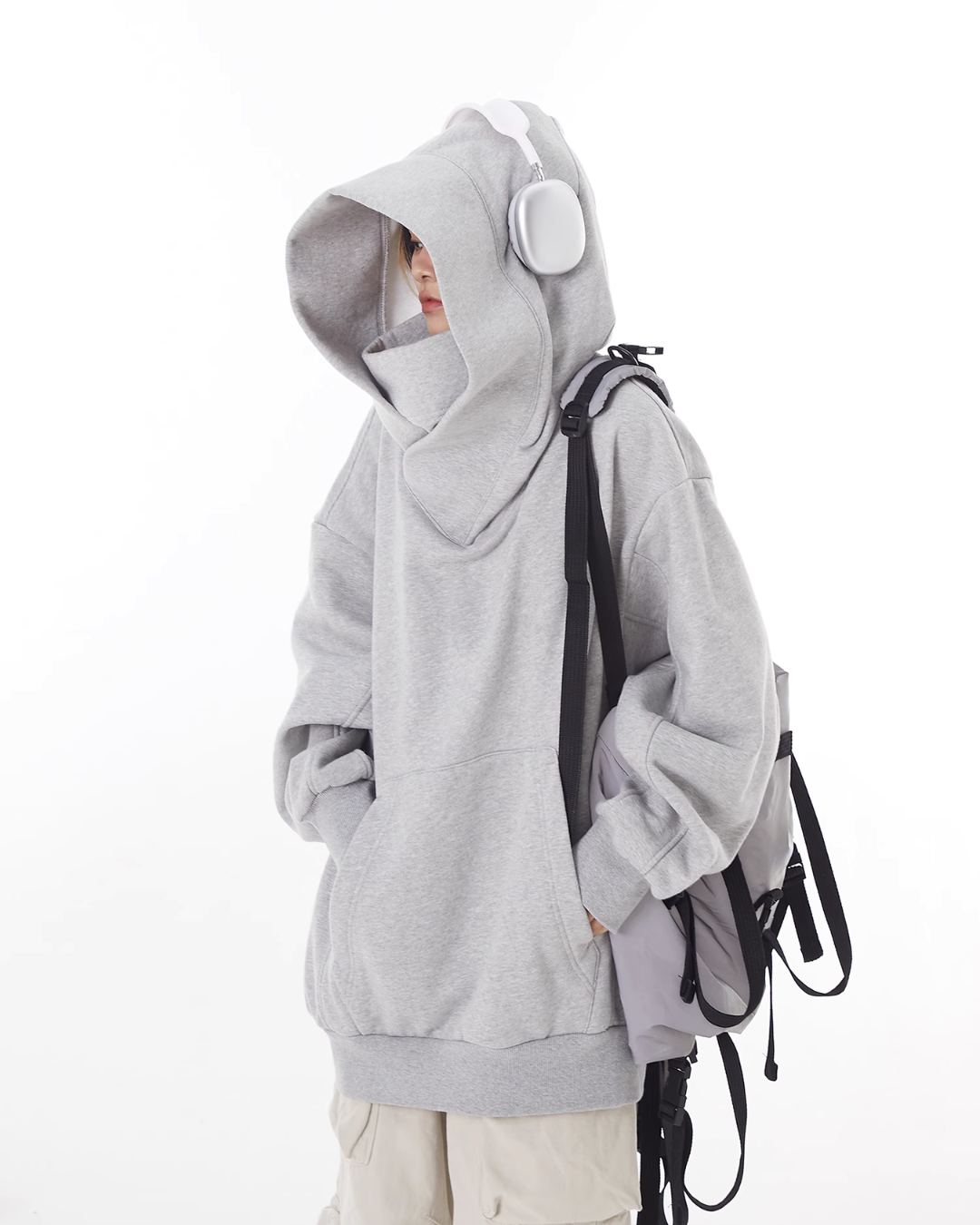 Turtleneck Sweat Hoodie HGX0001
