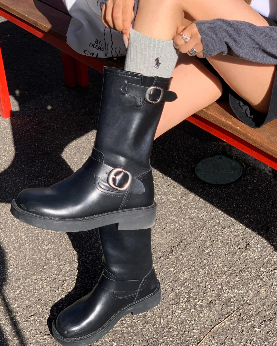 Engineer Belt Boots DEM0006