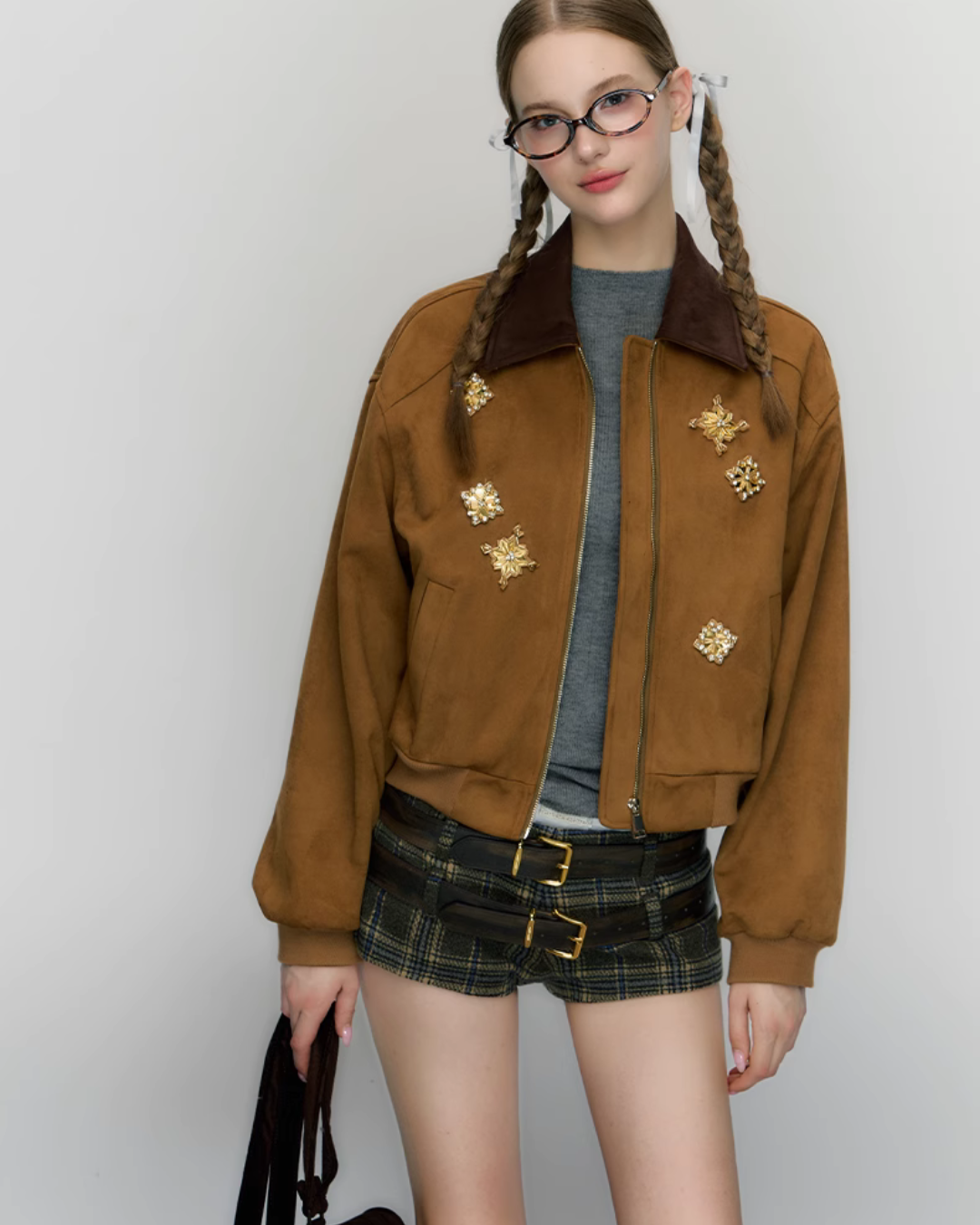 Retro Brooch Chic Jacket SSN0003