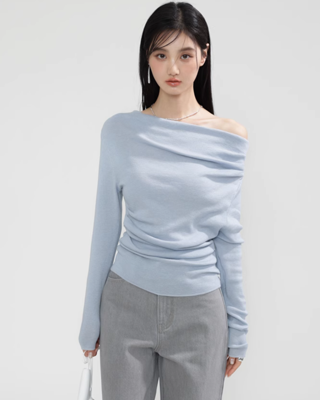 Draped Wrap Top CHS0008
