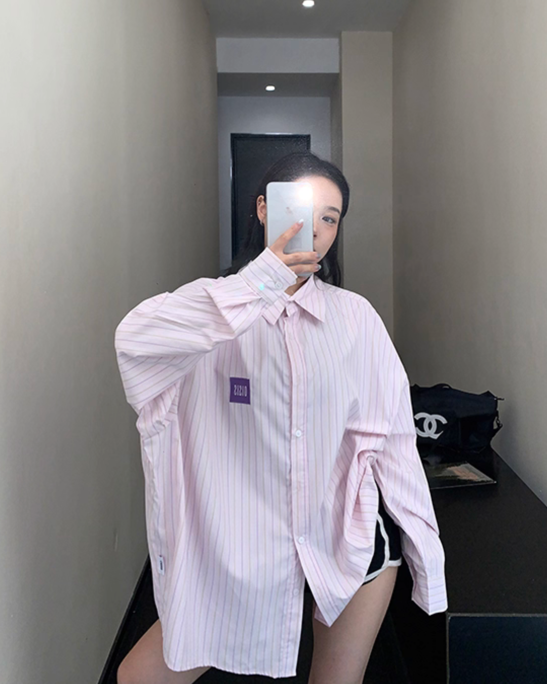 Striped Long Sleeve Shirt YLS0897