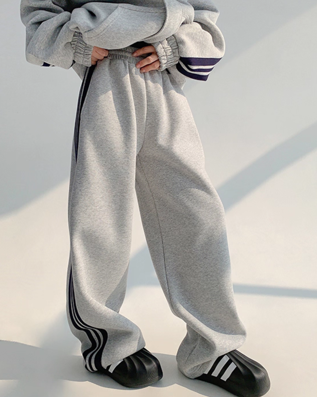 Sideline Stand Neck Jacket / Loose Pants YLS0963