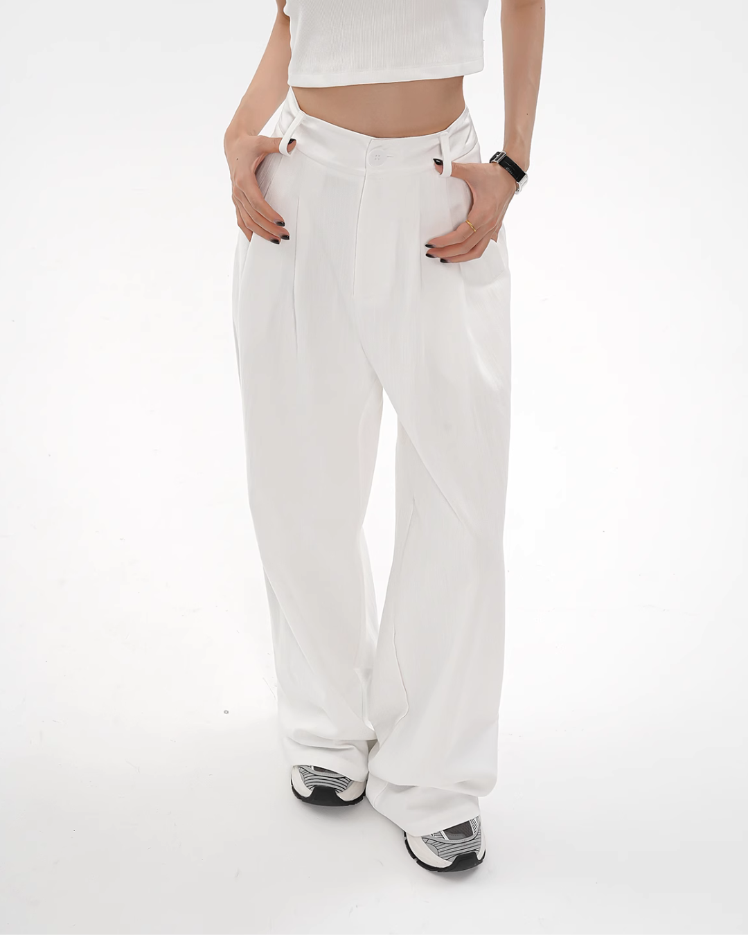 High Waisted Wide Pants SRS0284