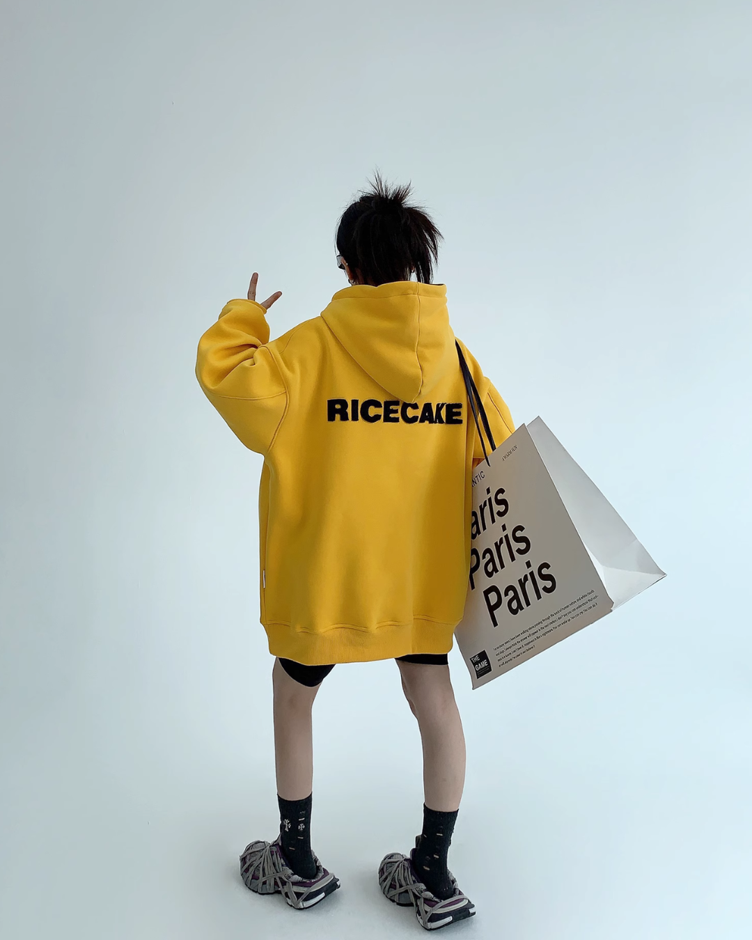 Back Logo Pullover Hoodie YLS0591