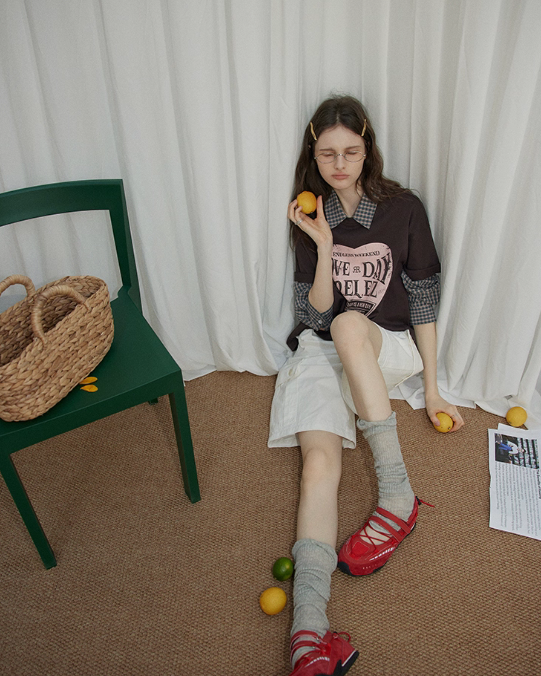 Vintage Letter Print T-Shirt RLZ0011