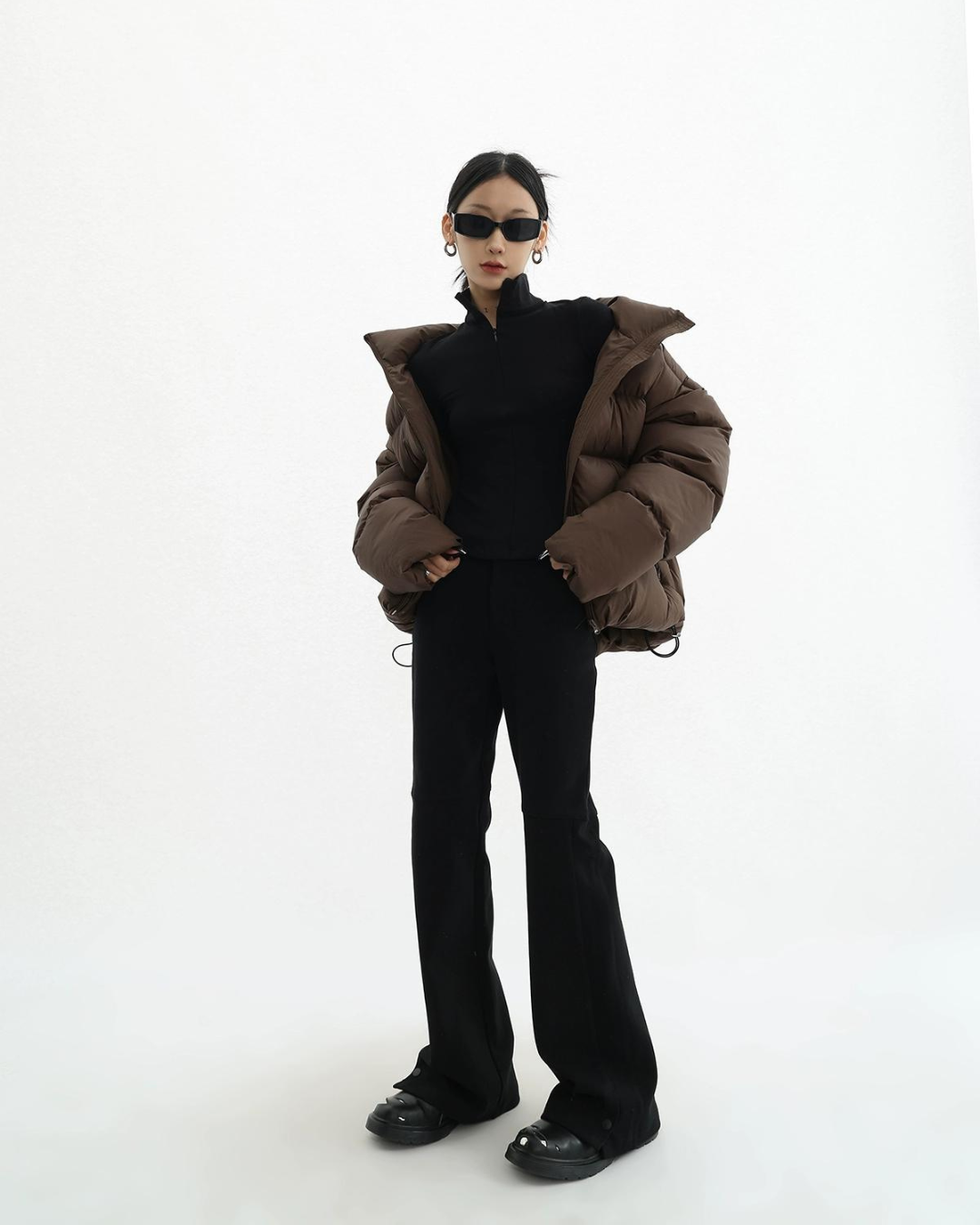 Big Color Short Down Coat ACS0030
