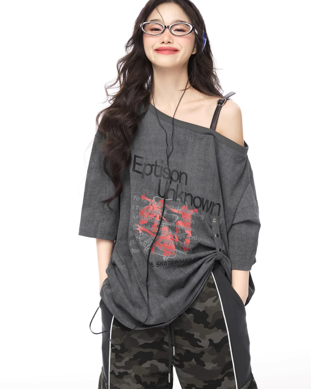 Off Shoulder Loose Tops EPU0005