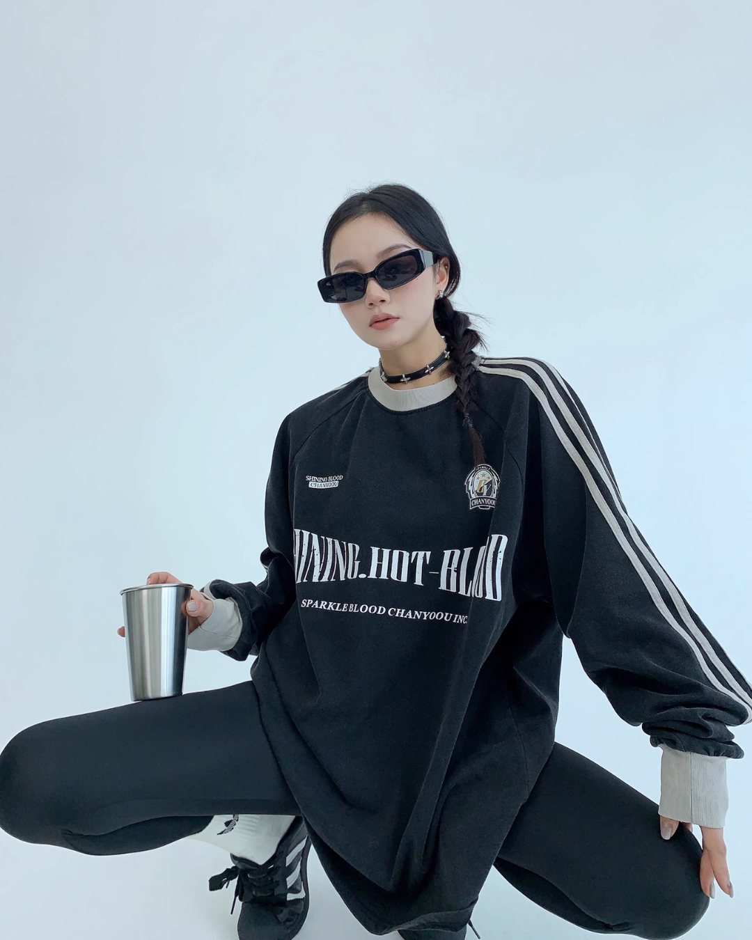Sideline Long Sleeve Game Sweatshirt YLS0352