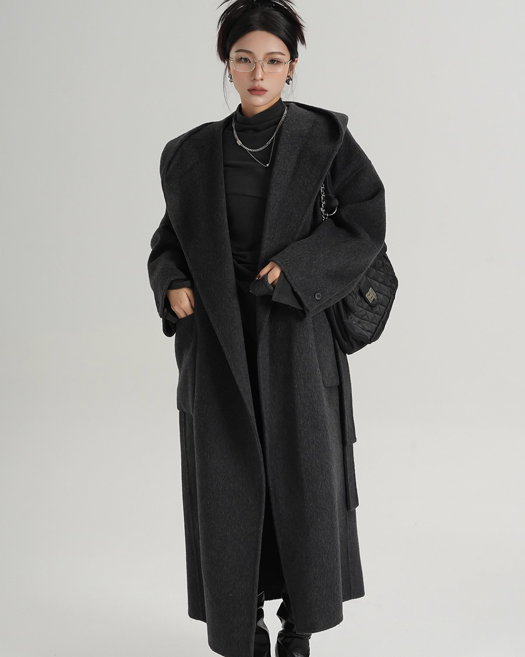 Belt Design Classic Long Coat SRS0318