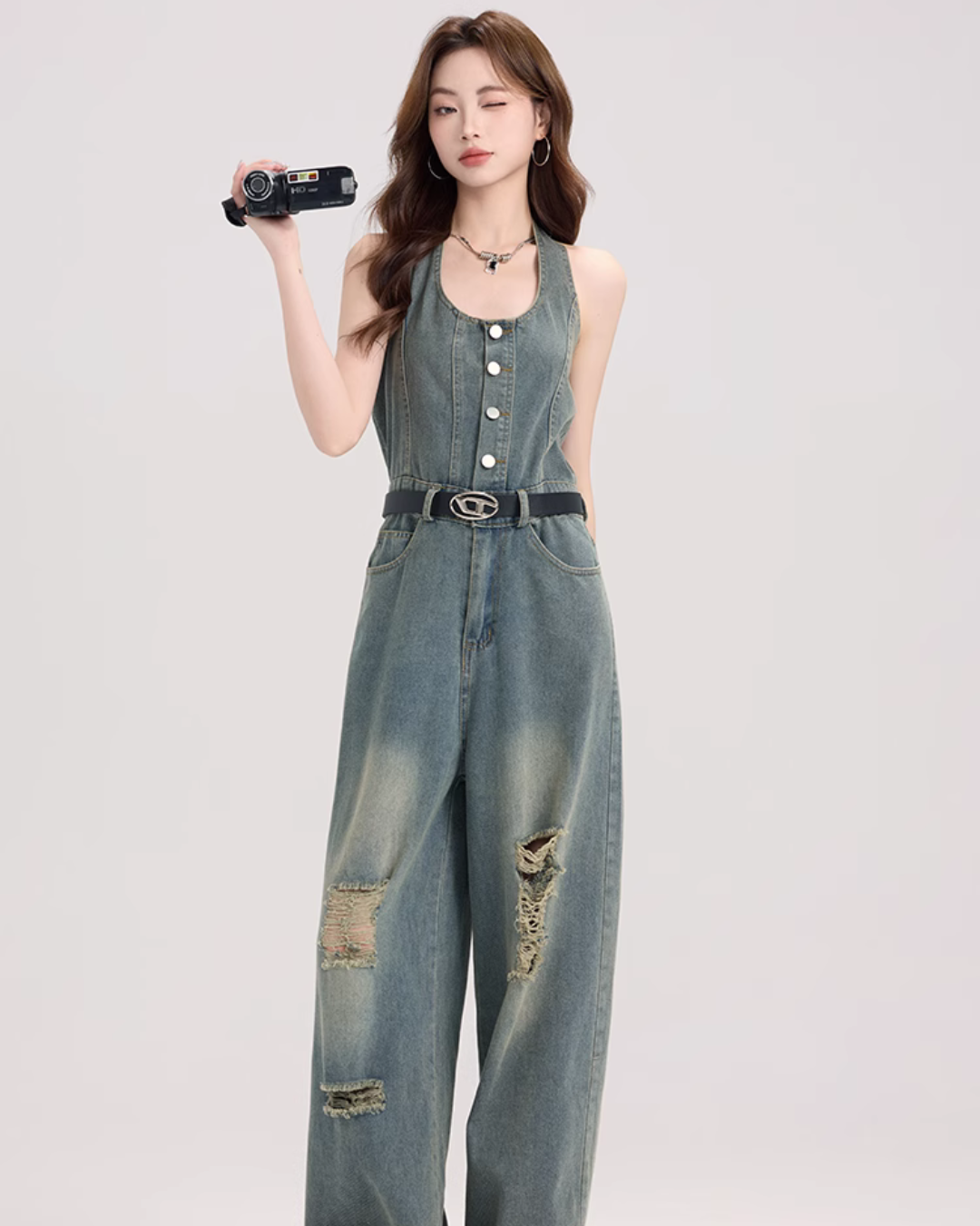 Vintage Denim Overall MNX0003