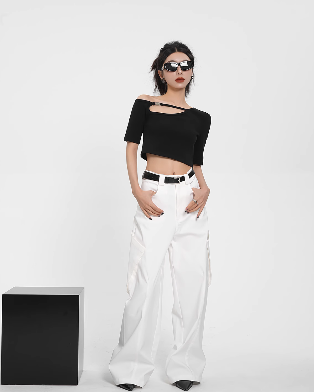 Wide Cargo Pants SRS0297