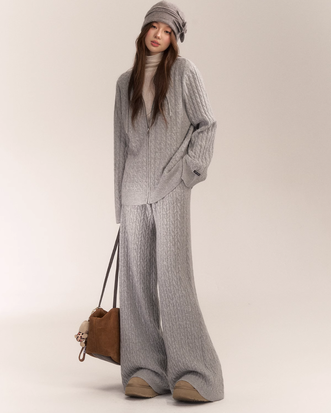 Cable Knit Hoodie / Cable Knit Pants ASG0008