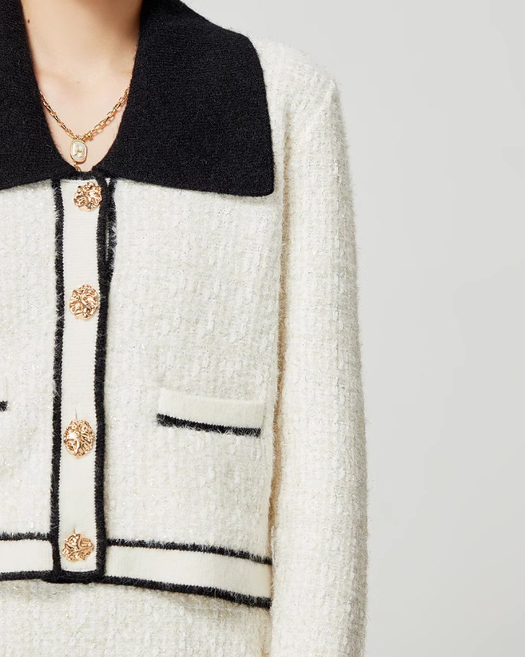French Chic Tweed Jacket / Skirt LLA0384