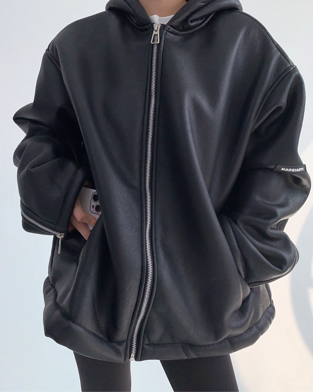 Oversized Boa Blouson YLS0570