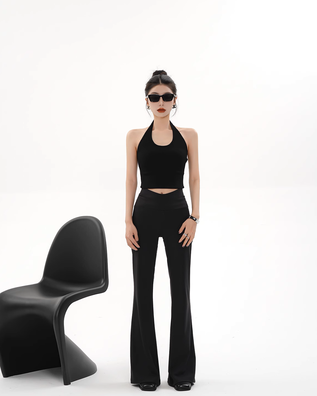 Stretch Flare Pants SRS0281