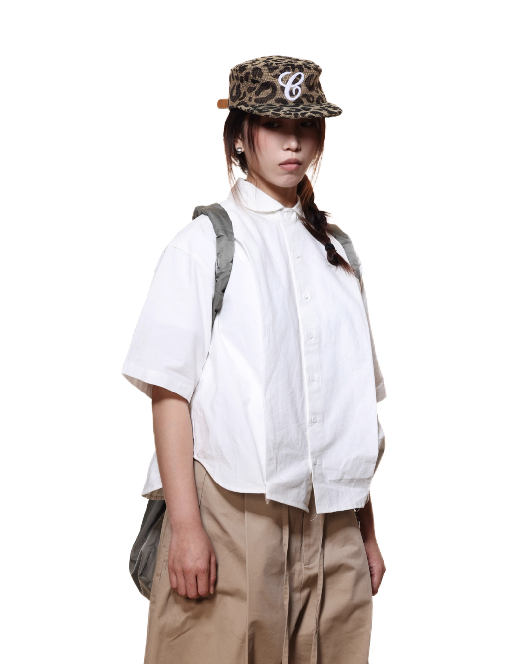 Vintage Casual Leopard Cap SCY0002