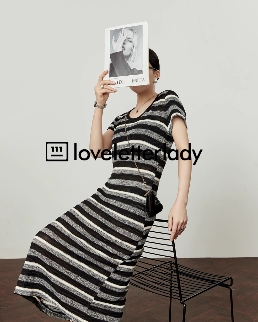 Border Tight Long Dress LLA0422