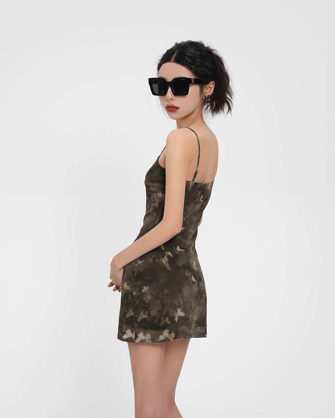 Butterfly Suspender Dress SRS0289