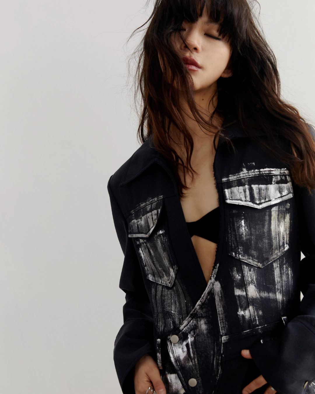 Blush Color Rock Jacket JNS0001