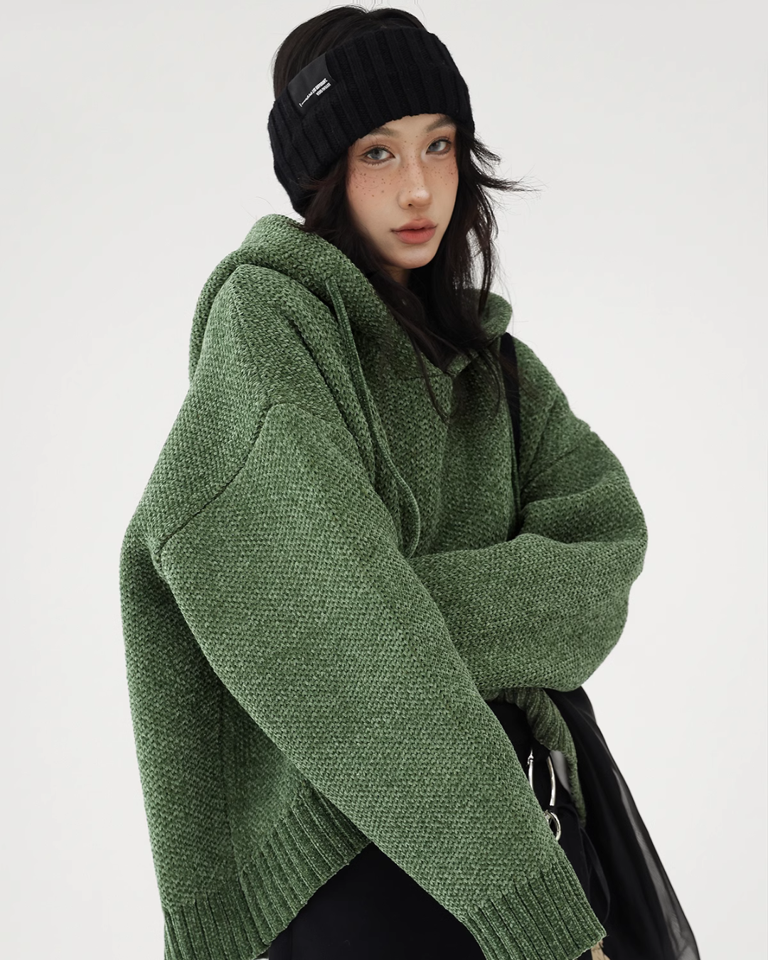 Pullover Knit Hoodie ACS0205