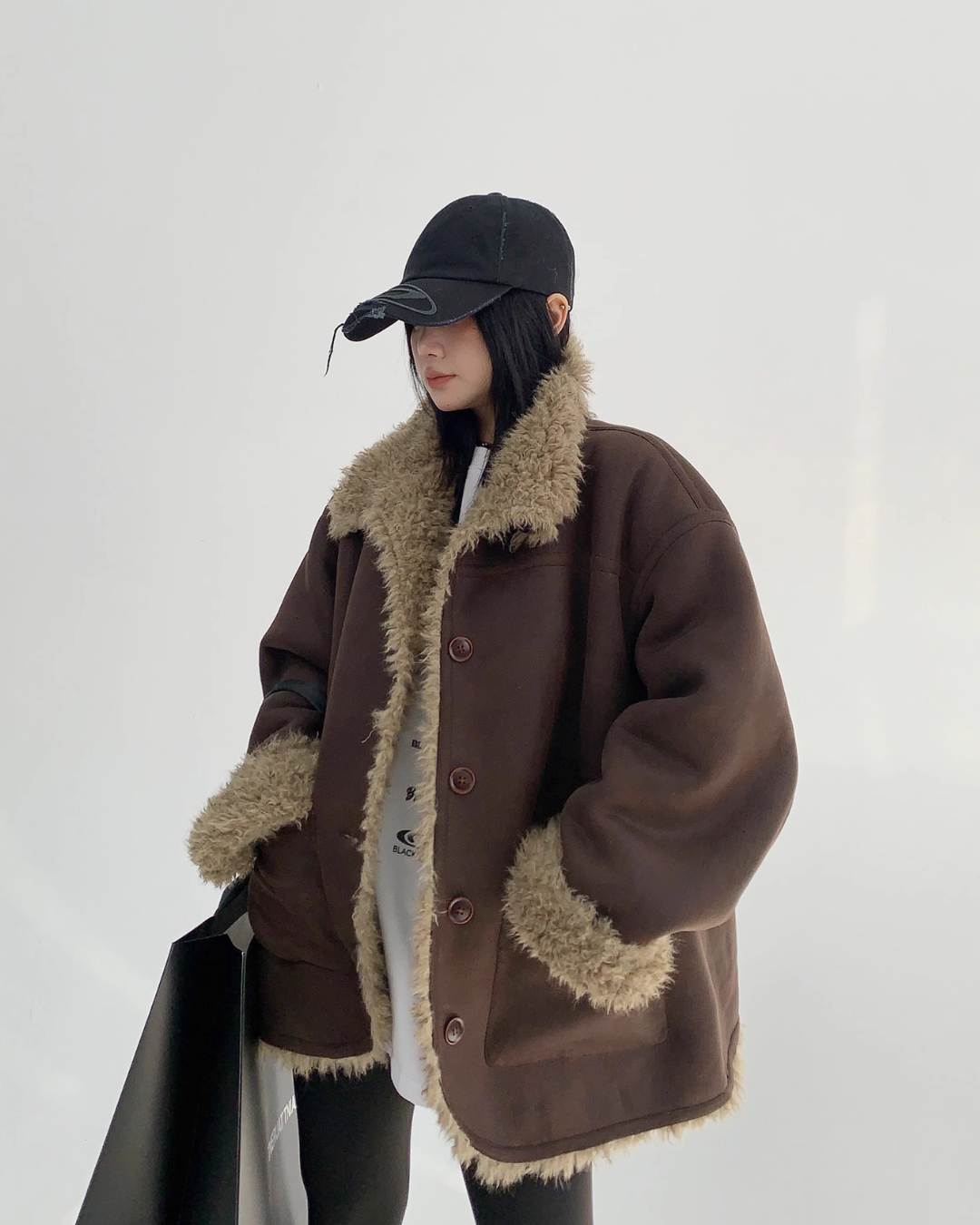 Maillard Fur Mouton Jacket YLS0686