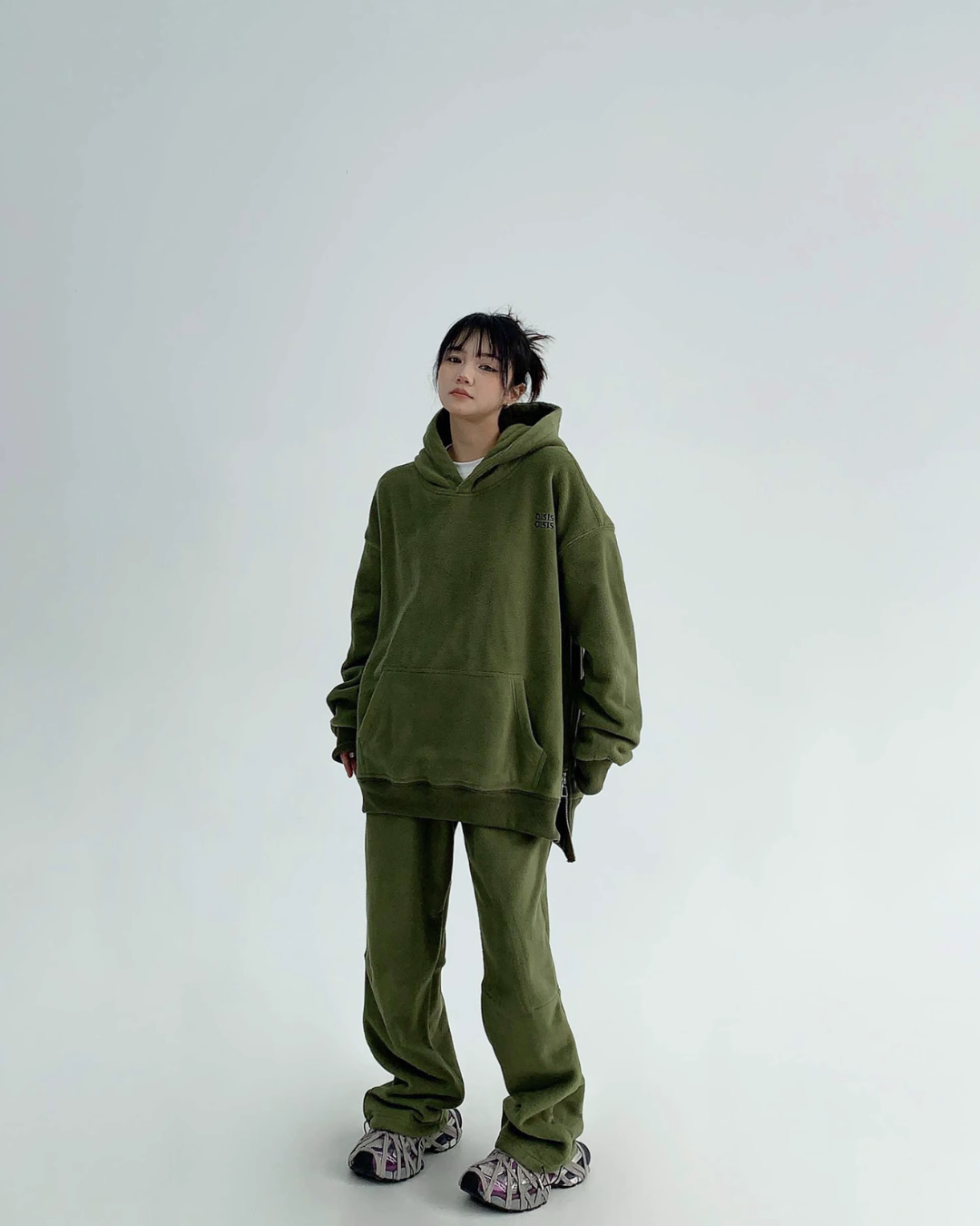 Loose Pullover Hoodie / Sweatpants YLS0604