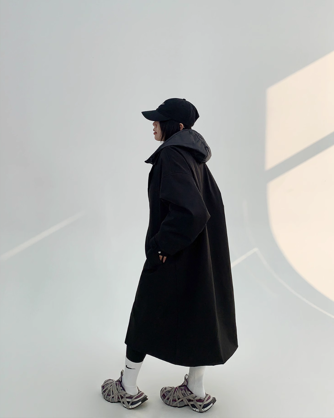 Quilted Down Jacket & Long Coat YLS0621