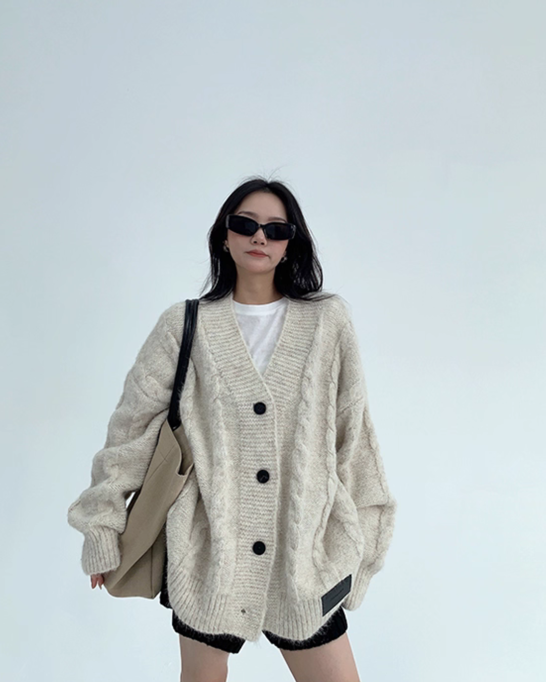 Cable Knit Cardigan YLS0961