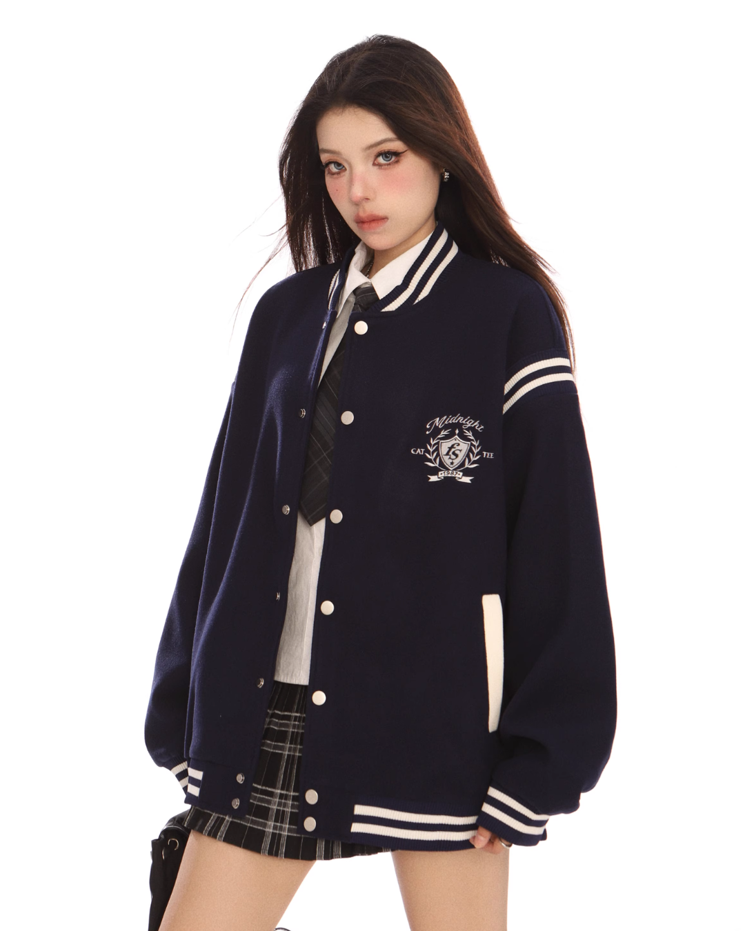 Zip Up Stadium Jacket BGS0015