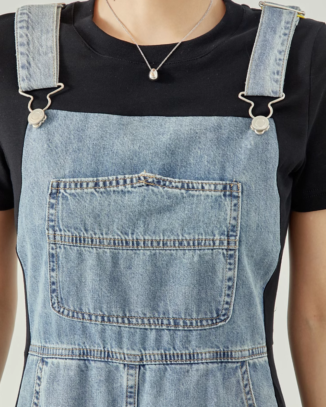Salopette Style T-shirt dress LLA0079