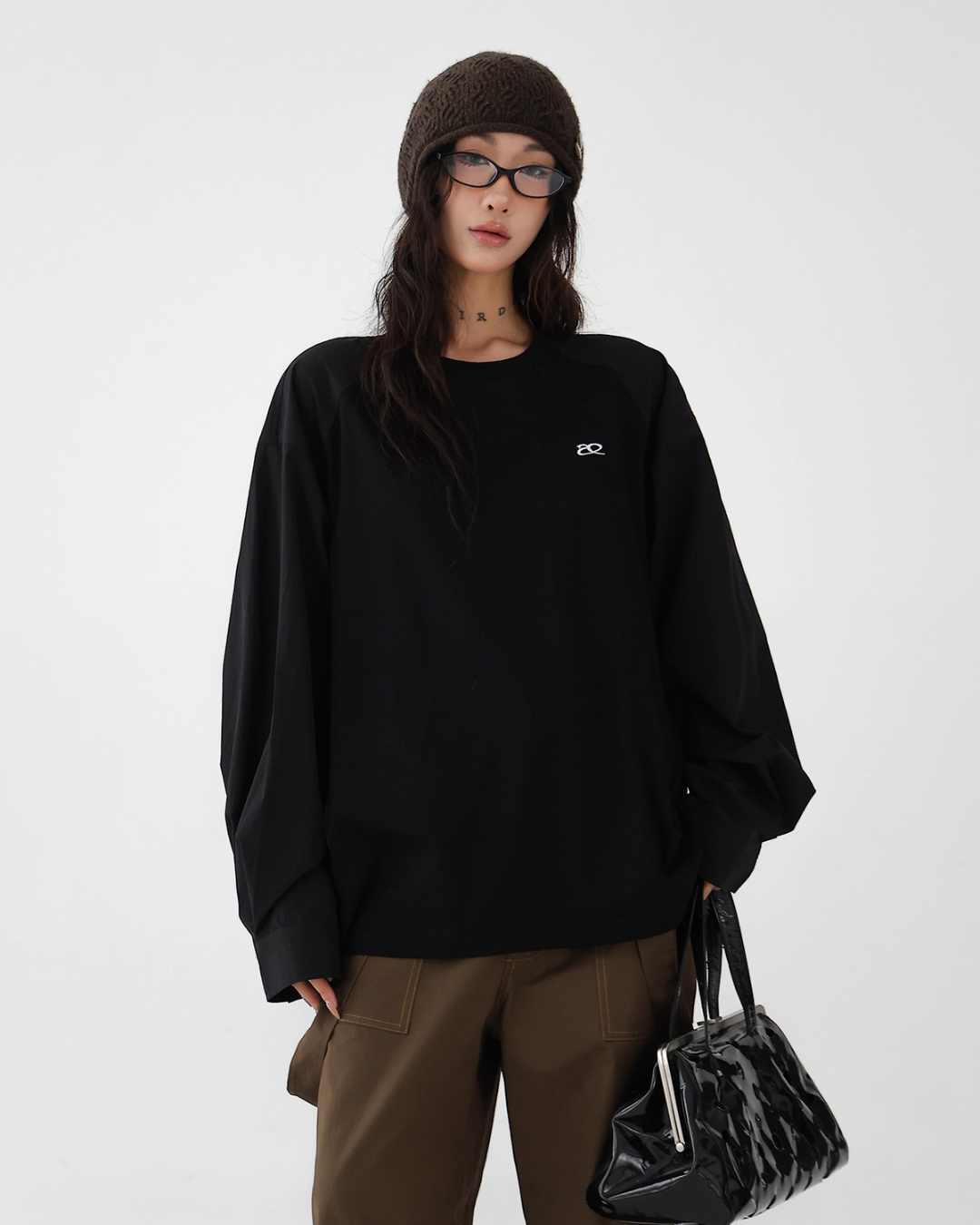 One Point Logo Big Silhouette T-Shirt ACS0289