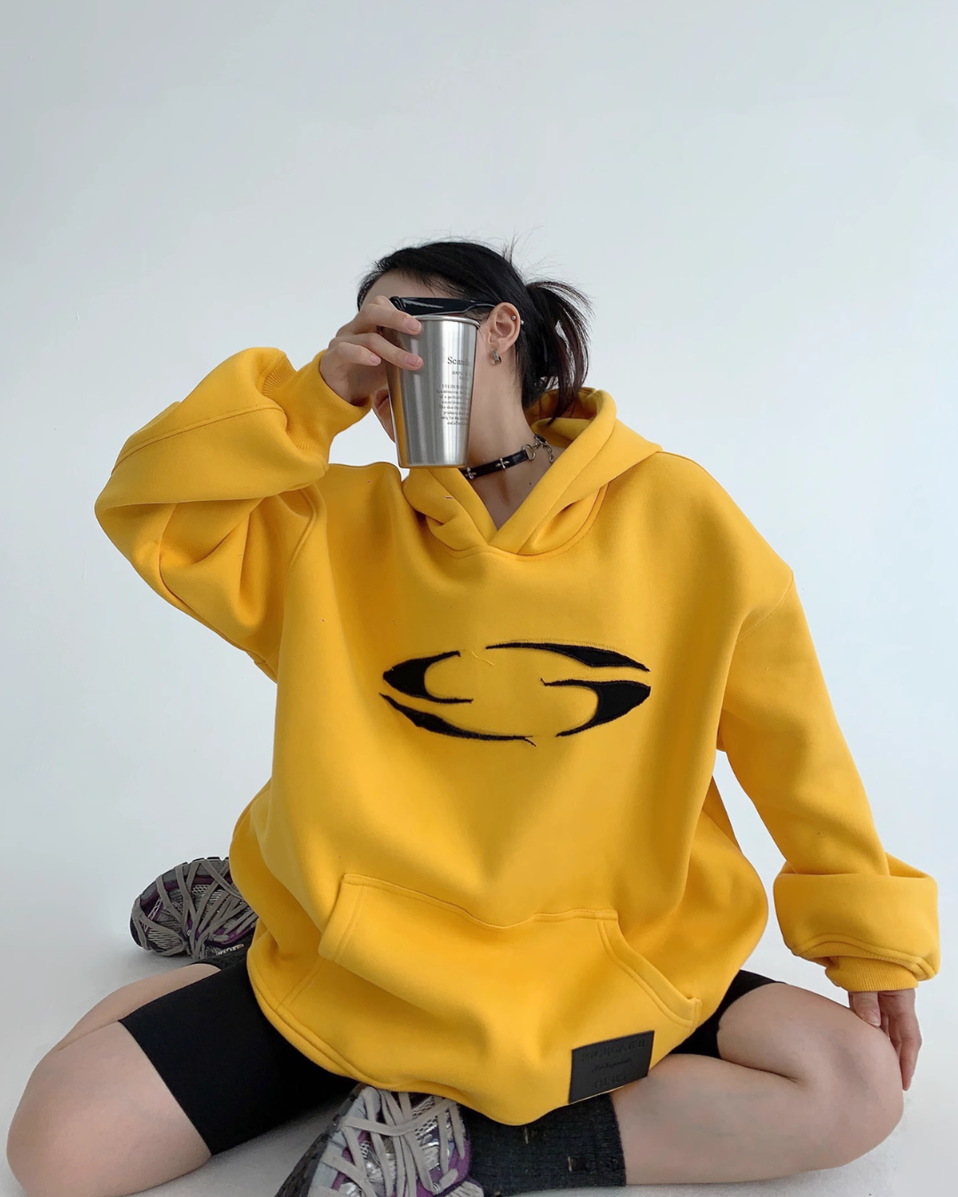 Back Logo Pullover Hoodie YLS0591