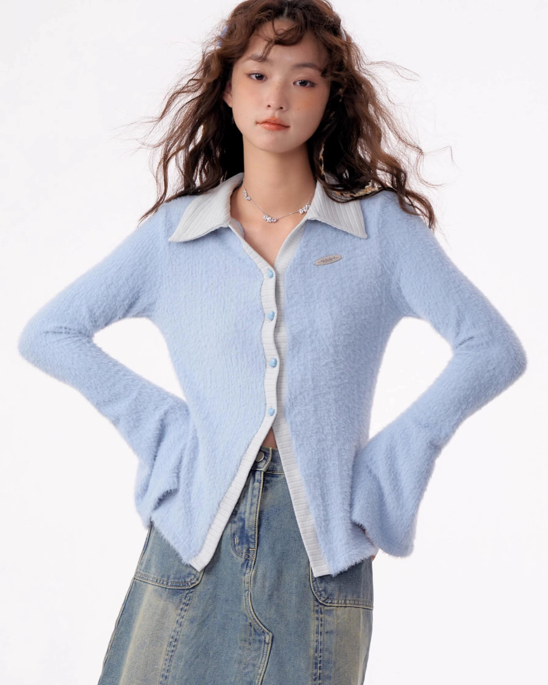 Retro Polo Knit ZZF0312