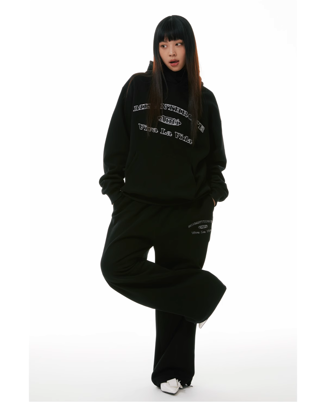 Front Logo Sweat Hoodie FUF0005
