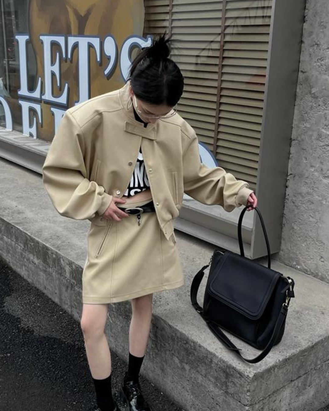 Maillard Sports Cropped Jacket&Trapezium Skirt VCY0010