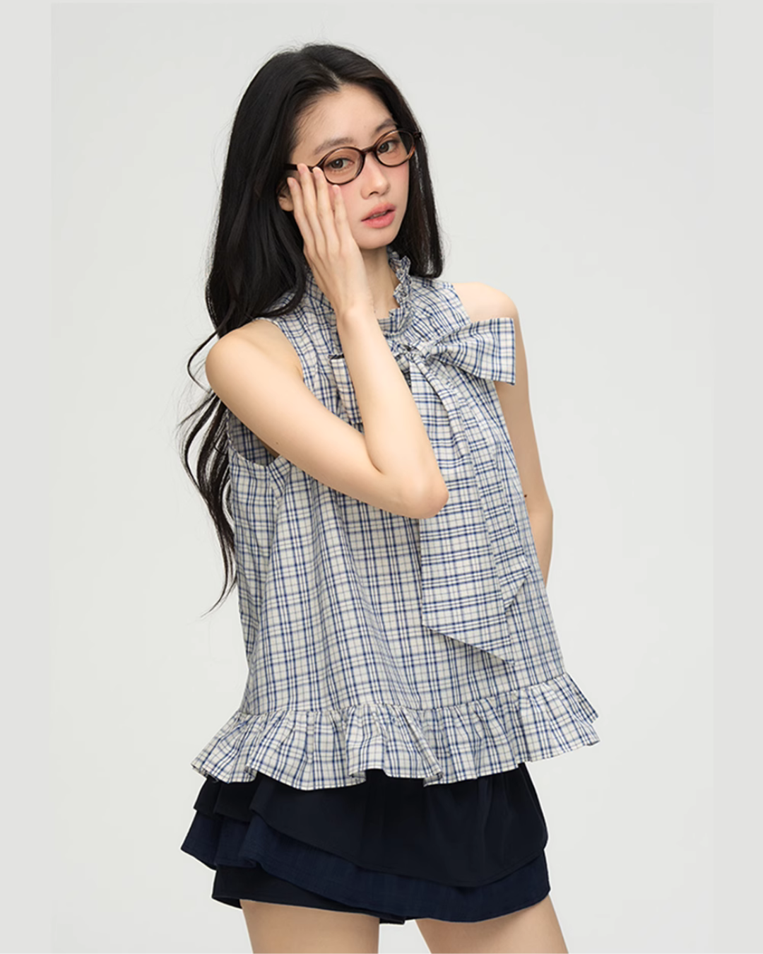 Paid Bow Tie Lace Top PUC0015