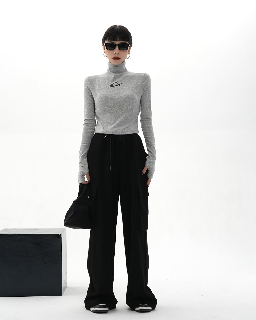 Street Turtleneck Tight Top SRS0030