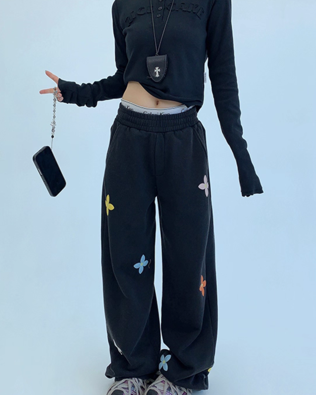 Flower Patch Sweatpants YLS0884
