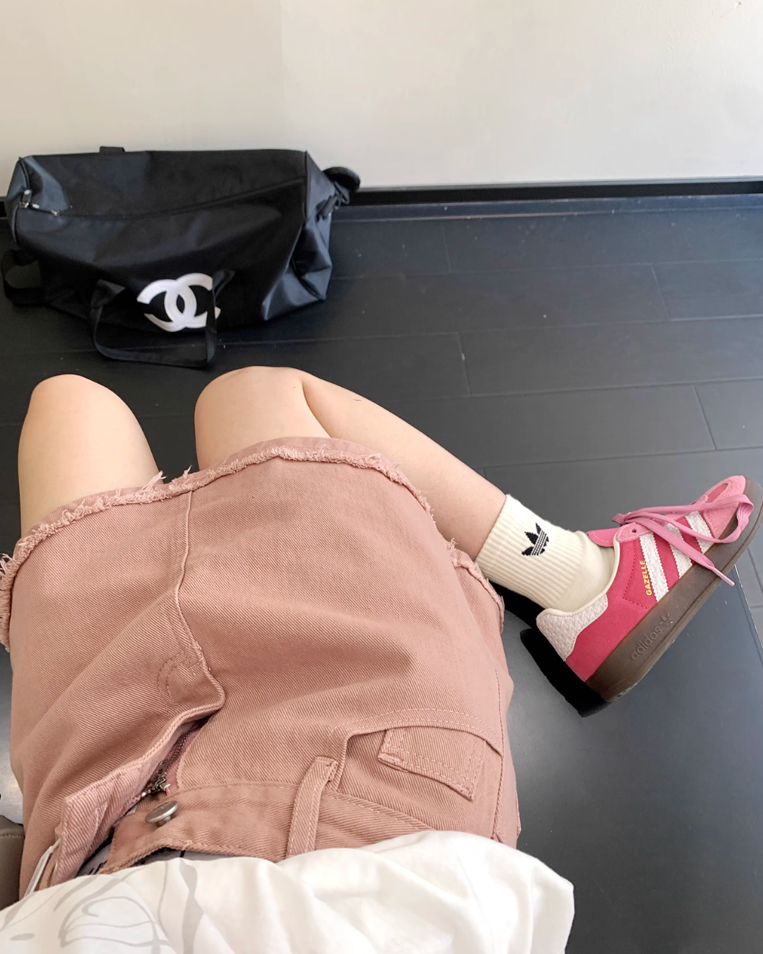 Fringed Denim Mini Shorts YLS0324