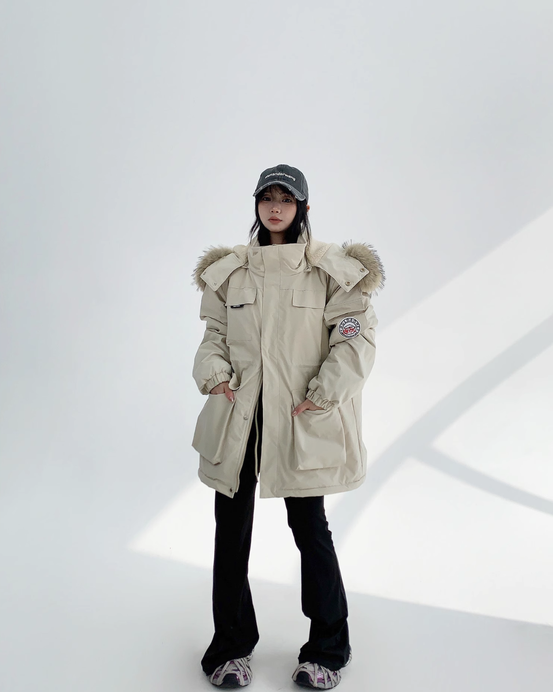 Fur Hood Mod Coat YLS0691
