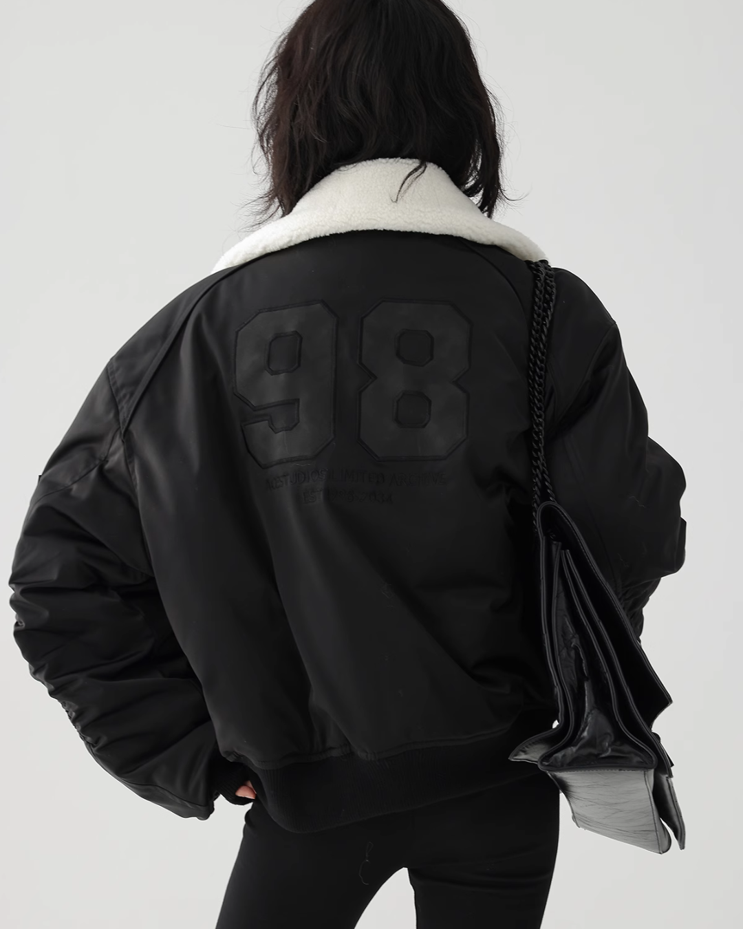 Fur Bomber Jacket ACS0186