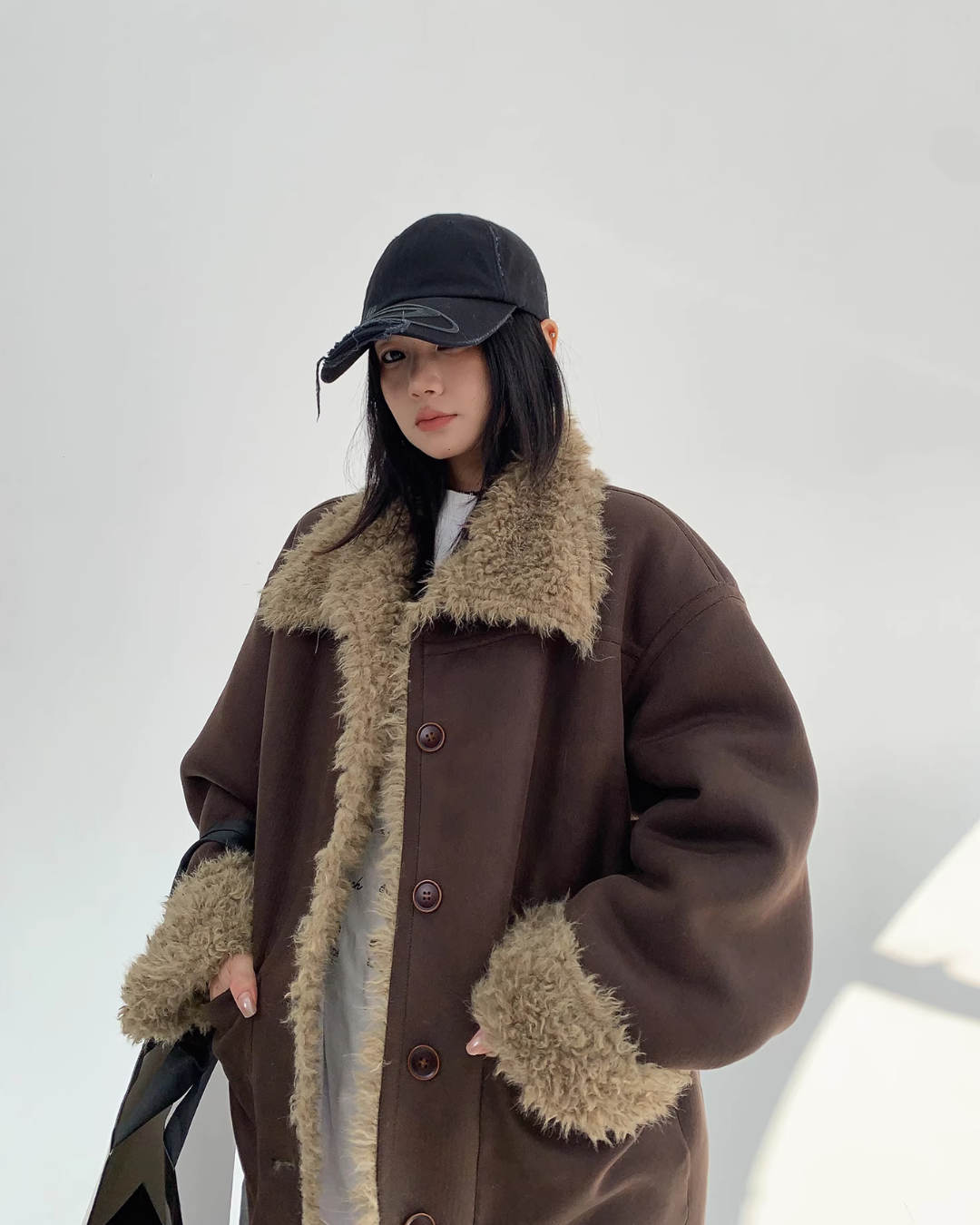 Maillard Fur Mouton Jacket YLS0686