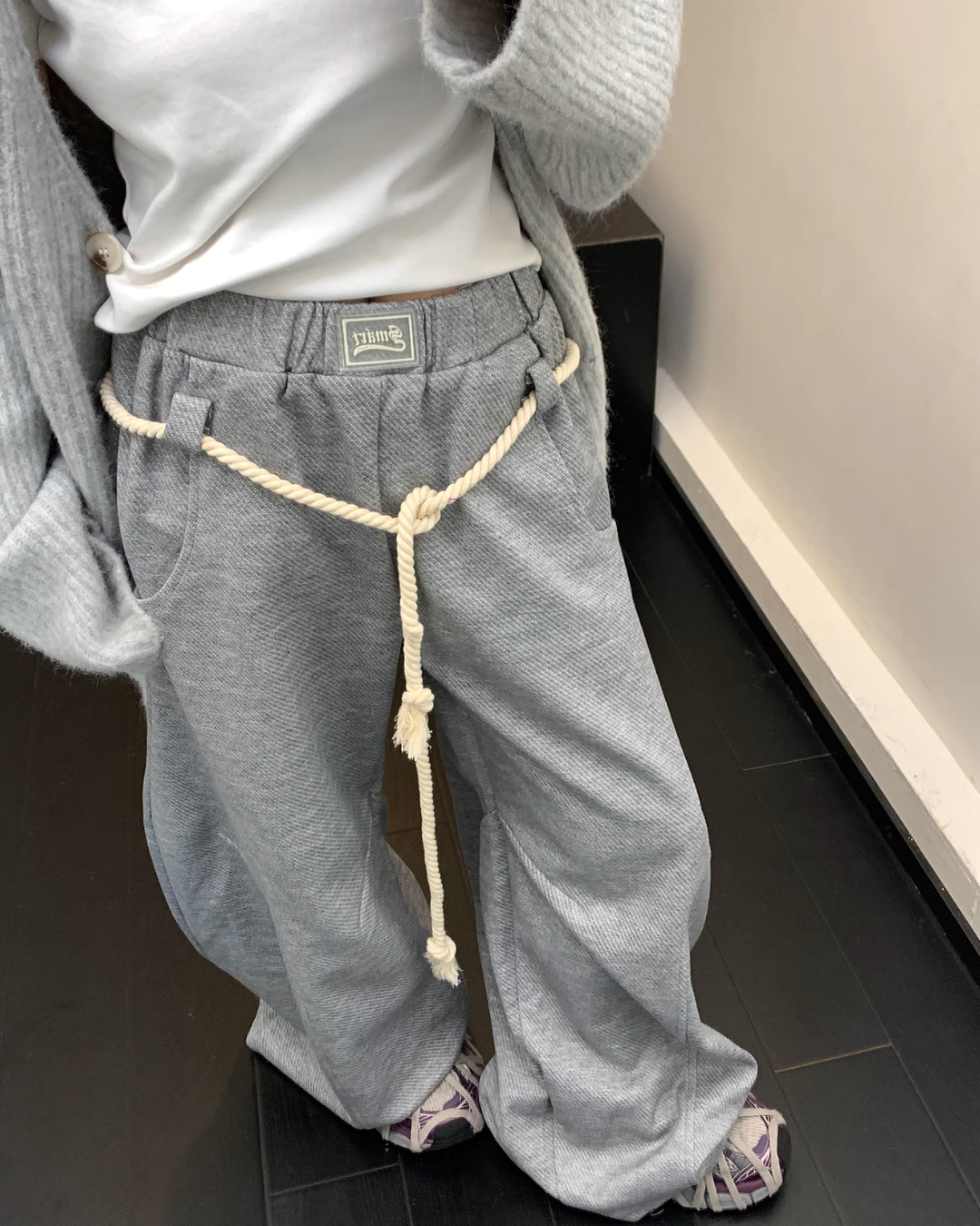 Rope Belt Sweatpants YLS0587