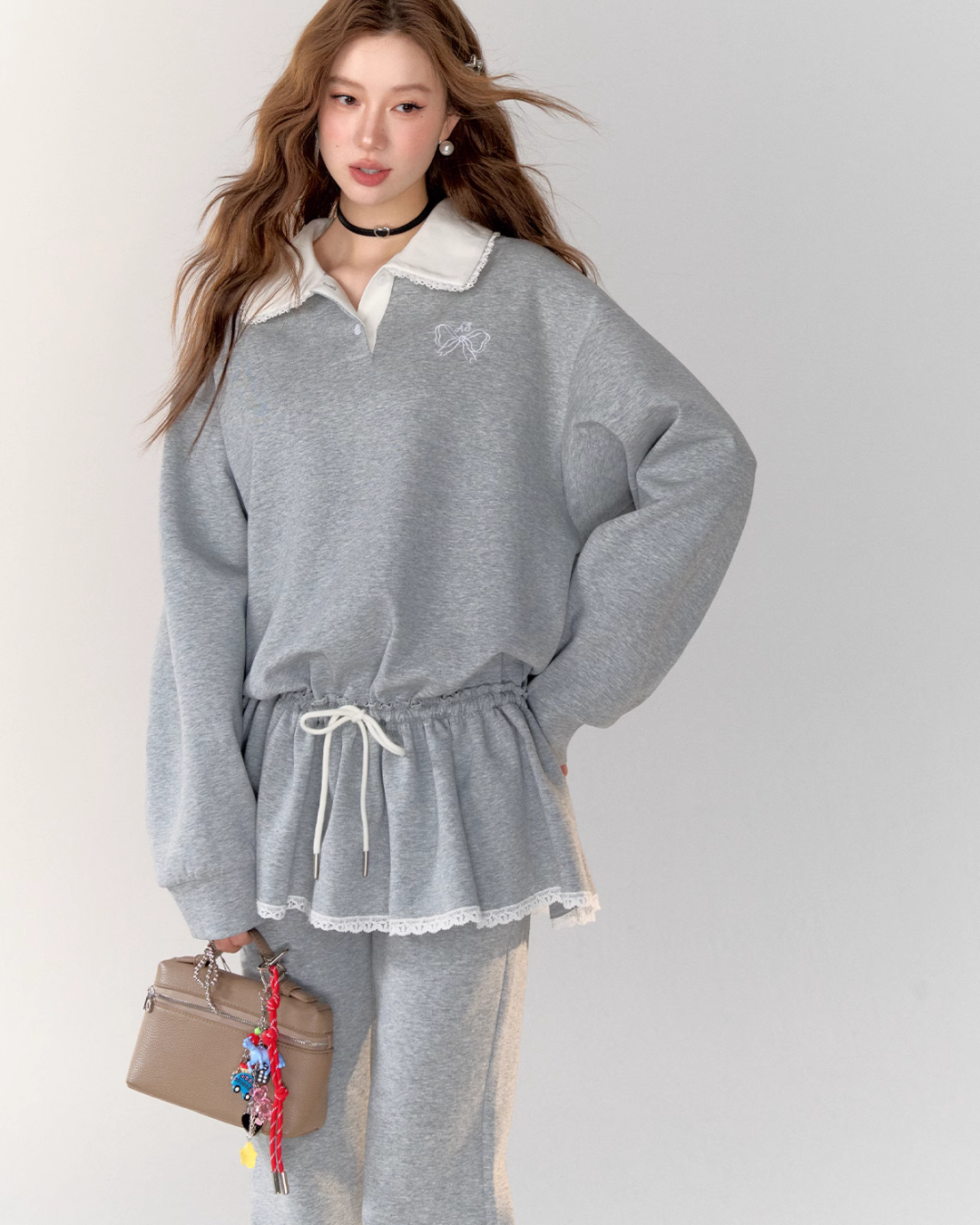 Polo Frill Dress / Flare Pants ASG0020