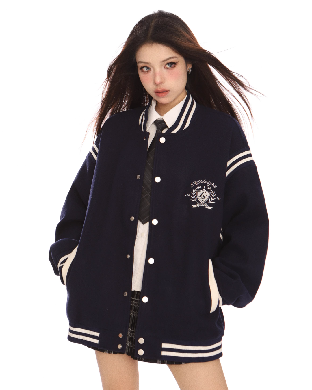Zip Up Stadium Jacket BGS0015