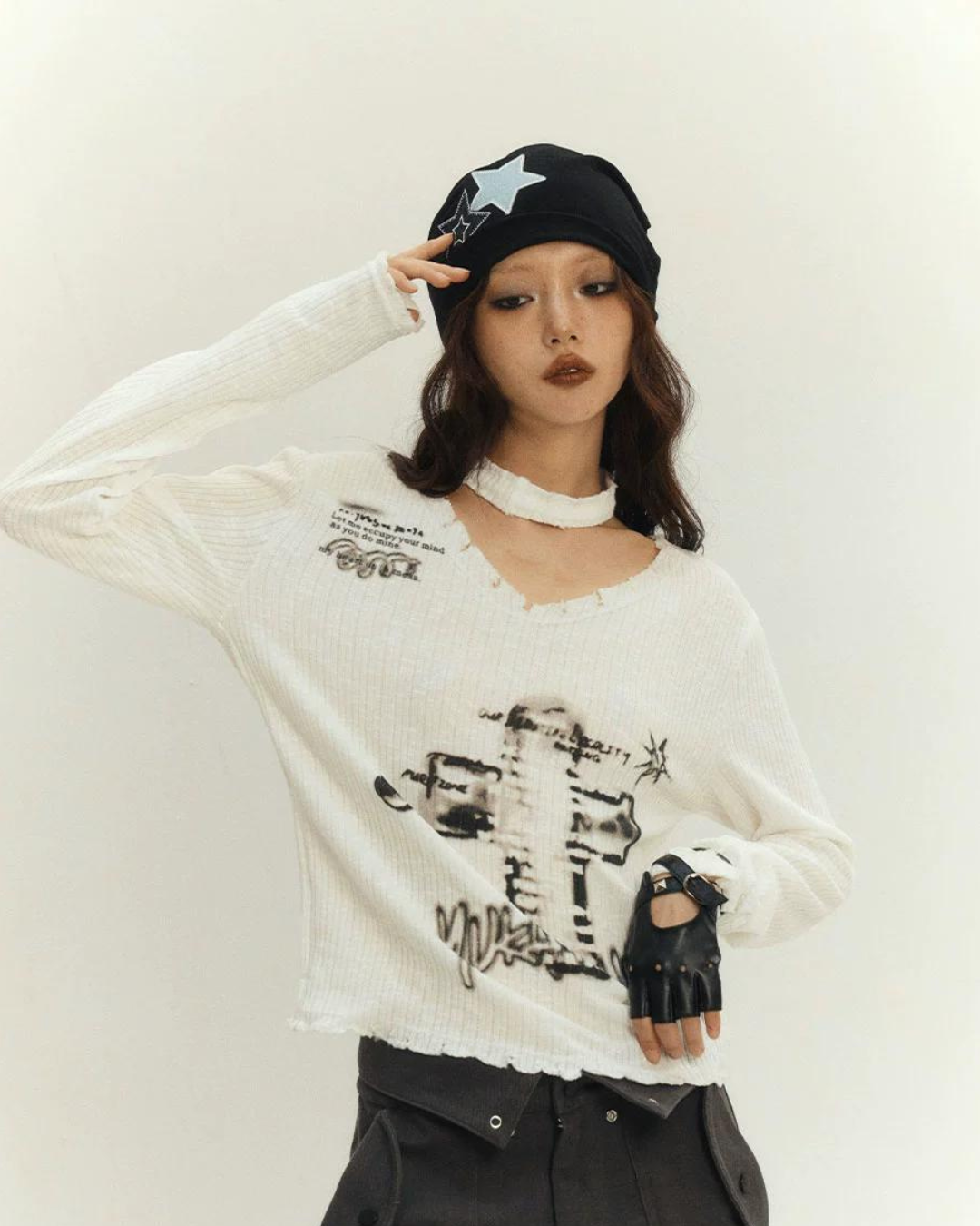 Loose Graphic T-Shirt YKH0002
