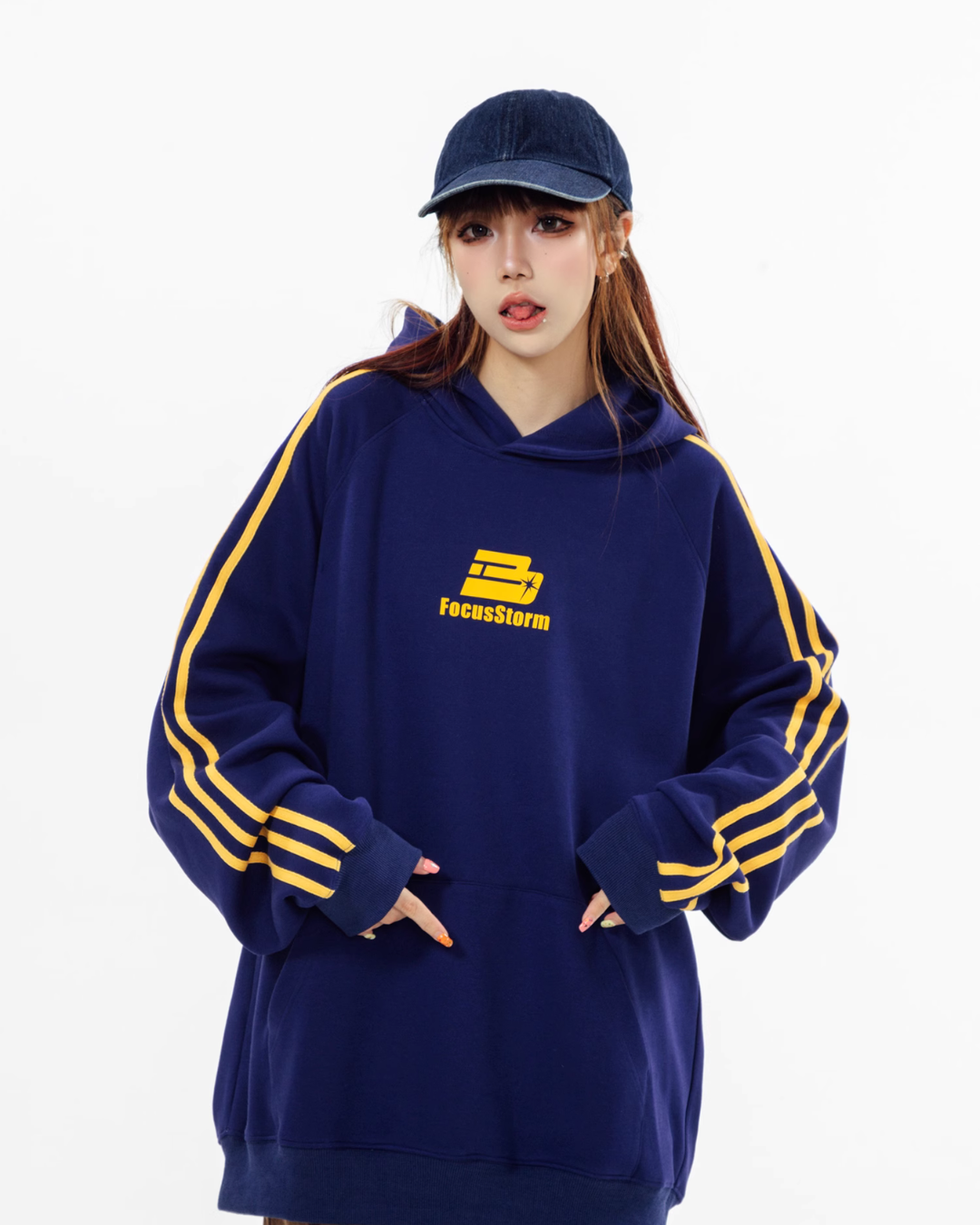 Sideline Front Logo Hoodie AXN0009