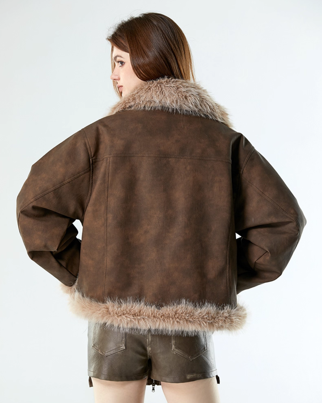 Vintage Mouton Coat VSE0066