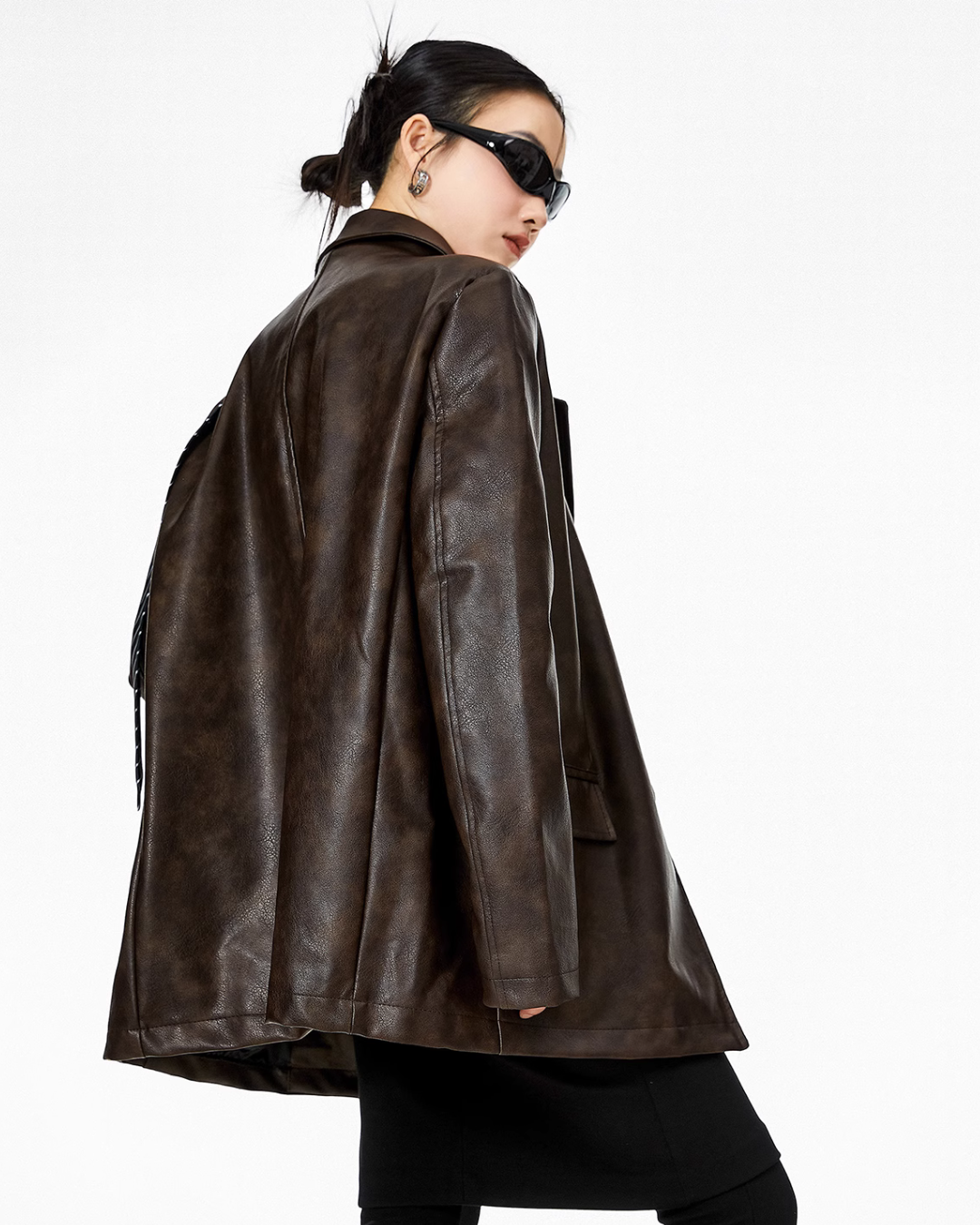 Vintage Leather Jacket ICM0066